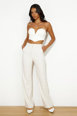 SNDYS Brooklyn Suit Pants Cream