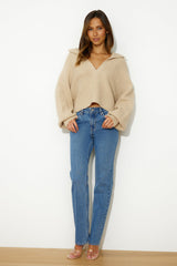 RIDERS BY LEE Mid Vintage Straight Jeans All Star Blue