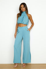 Style At Midnight Crop Top Sage