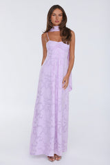 Flirt With Fire Maxi Dress Lilac