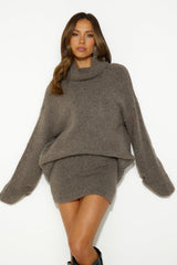 SNDYS Winnie Mini Skirt Ash
