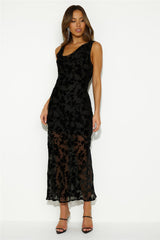 Pursue Your Dreams Maxi Dress Black