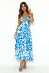 Loving Everything Maxi Dress Blue