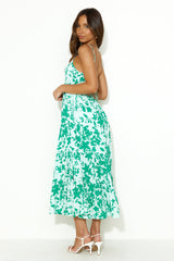 Easy Breeze Midi Dress Green