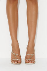 BILLINI Tylee Heels Gold Metallic