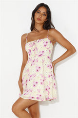 Bee Pollen Mini Dress Yellow