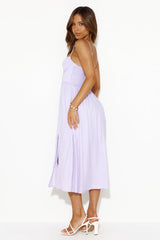 Channeling Moods Midi Dress Lilac