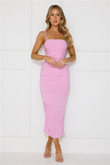 Softer Side Midi Dress Lilac