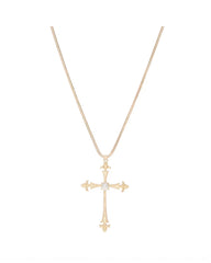 Eternal Cross Pendant Necklace