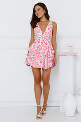 Unapologetically Her Romper Pink