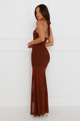 Tallula Maxi Dress Espresso