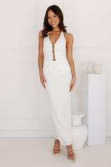 Mango Bay Maxi Skirt White