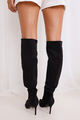 Raisa Boots Black Suede