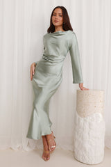 Classy Vibe Maxi Dress Sage