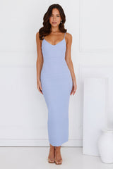 Posh Play Maxi Dress Blue