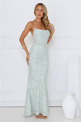 Bridge To Wonderland Maxi Dress Sage