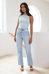 Understand Me Textured Bodysuit Blue