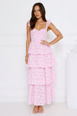 Summer Mist Maxi Dress Pink