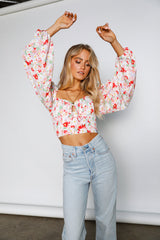 After School Crop Top Pink