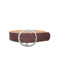 Circle Statement Buckle Belt