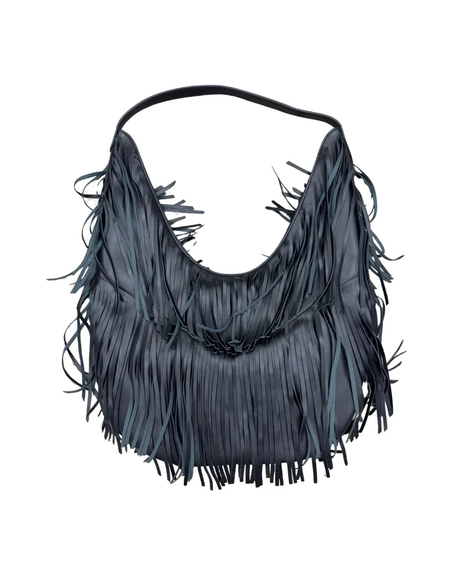 Oversized Fringe Bag