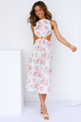 Sweet Like Summer Midi Dress Cream