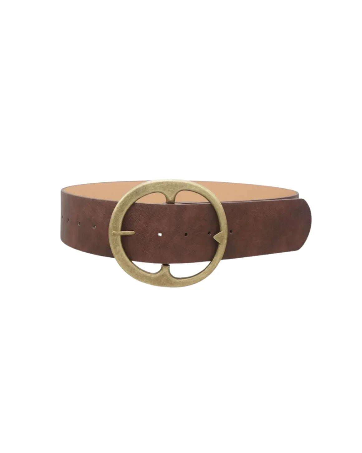 Circle Statement Buckle Belt
