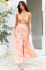 Laureno Maxi Skirt Orange