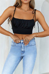 Katherina Crop Black