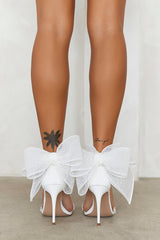 STEVE MADDEN Benni Heels White