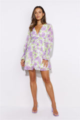 Mind Set Mini Dress Purple