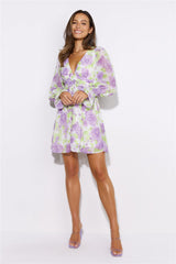 Mind Set Mini Dress Purple