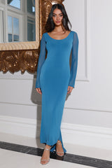 Seen And Admired Maxi Dress Blue