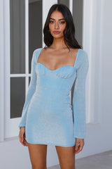 Bold To Fabulous Mini Dress Blue