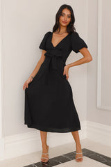 Not Of This World Midi Dress Black