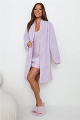 Soft And Snuggly Robe Lilac