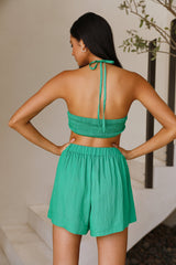 Never Stop Me Shorts Green