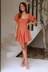 Graceful Beginnings Dress Orange