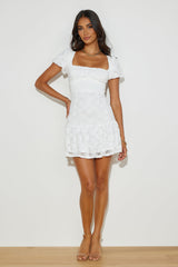 Little Moment Mini Dress White