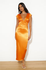 Looking For Style Maxi Dress Orange