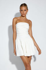 Looking Luxe Mini Dress White