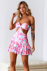 A Kodak Moment Mini Dress Multi