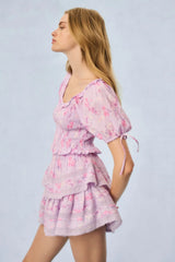 Molly Heirloom Print Top