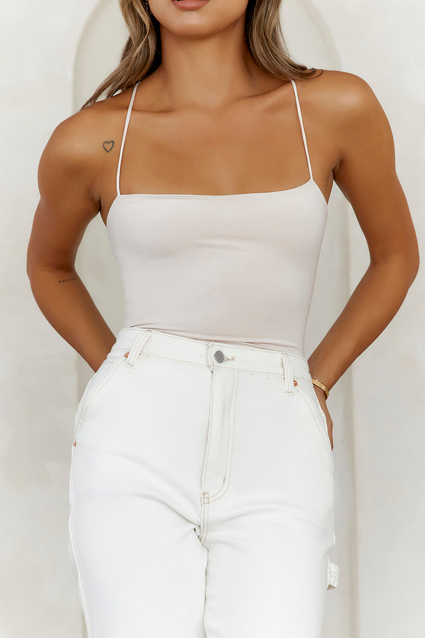 BASE Day To Night Longline Top Oatmeal