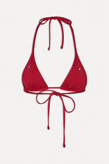 x OREBELLA Paradise Halter Bikini Top - Valentine