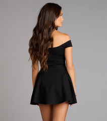 Sweetheart Spin Skater Mini Dress