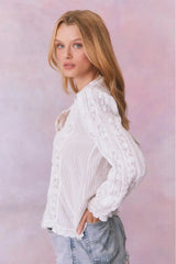 Jacque Cotton Blouse Top