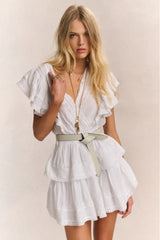 Gwen Mini Dress - WHITE