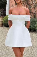 Laurel Mini Dress - Ivory
