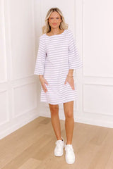 Smiles and Sunshine Stripe Mini Dress